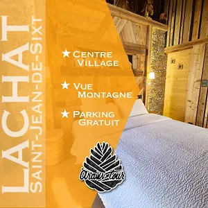Appartement Lachat - Centre Village, Vue Montagnes - Aravistour, Saint-Jean-de-Sixt